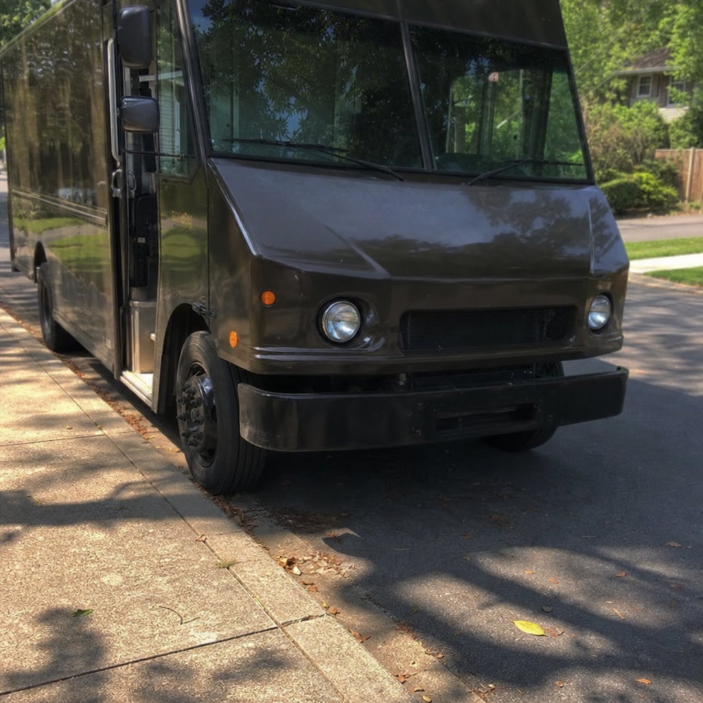 UPS Drivers Almost Never Turn Left